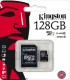 MicroSDXC Card 128GB Kingston Class 10 adaptor