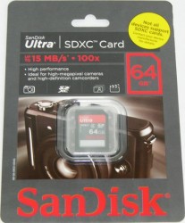 SDXC 64GB Sandisk Ultra Class4